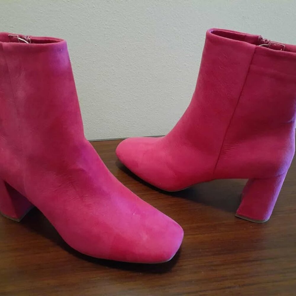 SUGAR Fuchsia Element Square Toe Boots - image 2